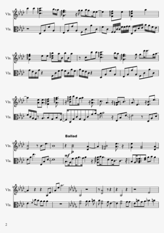 Blue Sheet Music Composed By Arranged By Martyna 2 - Mortal Kombat Theme Sheet Music