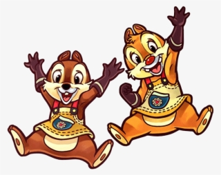 Kingdom Hearts Clipart Keyhole Clipart - Chip And Dale Kh