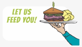 Let The Hero Cater Your Next Big Event - Illustration