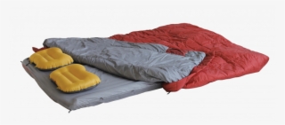 There Is Also A Mat Built For Travel - Exped Duo Sleeping Bag