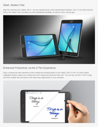 Samsung Galaxy A Tablet - Samsung Galaxy Tab A Sm P355 S Pen