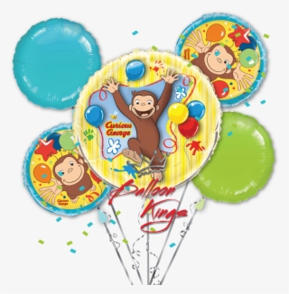 Curious George Bouquet - Unique Curious George Balloon Kit