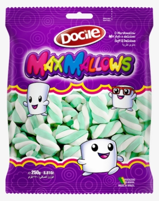 Marshmallow Twist Verde E - Marshmallow Azul E Branco