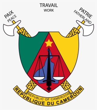 The Banner At The Bottom Gives The Name Of The Nation - National Symbol Of Cameroon