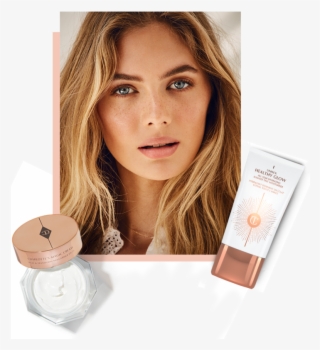 Charlotte Tilbury Sexy Healthy Skin Glow Makeup Look - Megan Williams