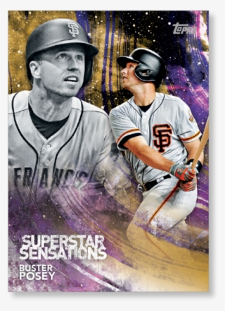 2018 Topps Series 1 Baseball Buster Posey Superstar - Sf Giants World Series Champions