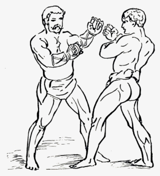 Athletics And Manly Sport 0038 - Drawing Boxing Gloves