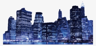 Metropolis Skyscraper Cityscape Landscape Background - Brooklyn