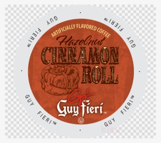 Guy Fieri Coffee Hazelnut Cinnamon Roll, Single Serve