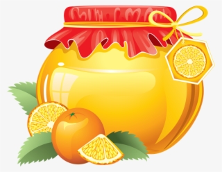 Vector Free Library Forgetmenot Fruits Publicat De - Банка С Вареньем На Прозрачном Фоне