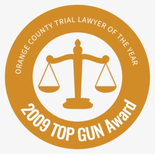 2009 “top Gun” Orange County Trial Lawyer Of - Symbol For Lawyer