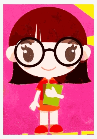 Nerd Girl Clipart