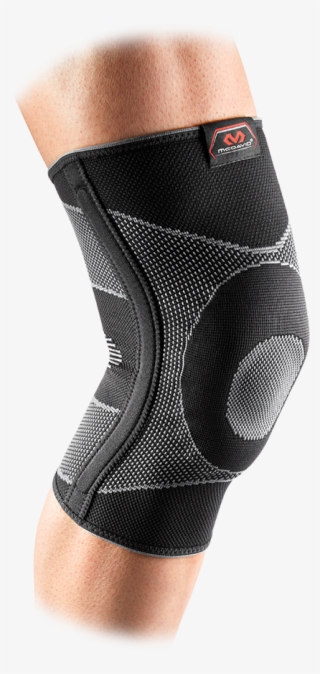 Knee Sleeve/4-way Elastic W/gel Buttress And Stays - Knee Sleeve 4 Way Elastic W Gel Buttress And Stays