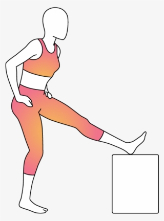 Physera Standing Hamstring Stretch - Standing Hamstring Stretch