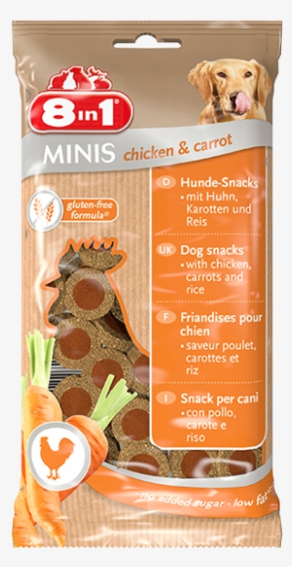 8in1 Minis Chicken & Carrot - 8in1 Minis Chicken & Carrot (100g)