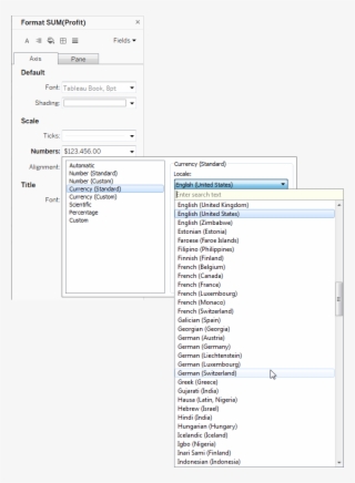 The View Updates To Show The Sales Figures In Swiss - Software