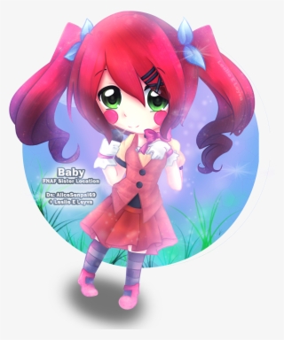 Fnaf Sister Location Lets Sing Together Baby Candlehead - Fnaf Sister Location Anime