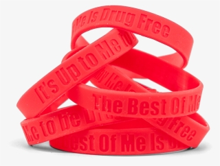 Red Ribbon Week Bracelet - Red Ribbon Bracelet
