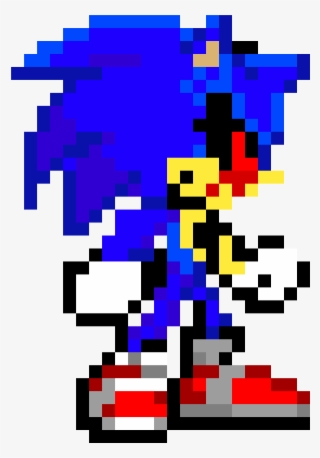 Sonic - Exe - Sonic Vs Metal Sonic Gif