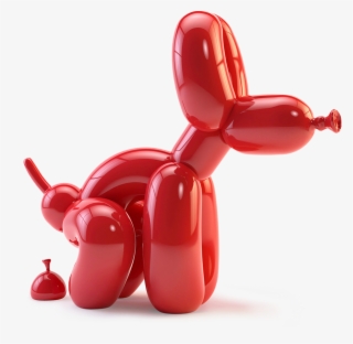 Popek-0 - Jeff Koons Balloon Dog Lamp