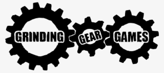 Ggg Logo Black - Grinding Gear Games Logo