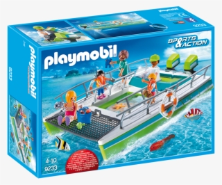 Sports & Action - Playmobil Sports, Glass-bottom Boat M. Motor