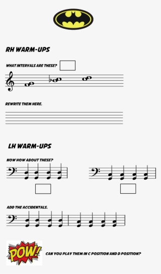 Batman Worksheet - Pow! Shower Curtain