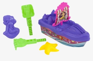 Pirate/princess Boat With Leaser Print - Leaser Print