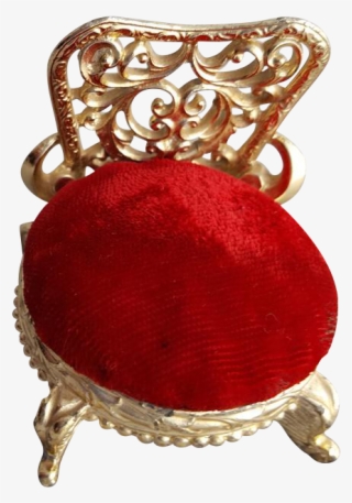 This 1960s Sewing Pin Cushion By Sam Fink In The Shape - Ruby