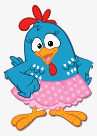 Download - Galinha Pintadinha De Saia Rosa Png