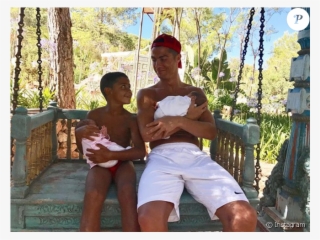 Cristiano Ronaldo Et Son Fils Cristiano Jr - Cristiano Mit Sohn Ronaldo