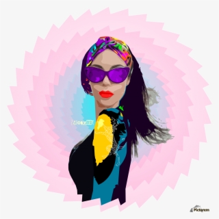 Canvas Print - Cyan Purple Magenta Room