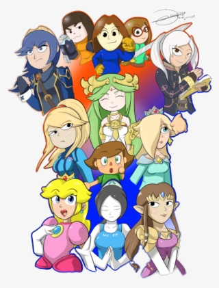 Slowly But Surely, Palutena Is Making That Dream A - Super Smash Girls