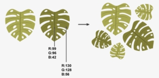 How To Create Other Monstera Leaves - Leaf