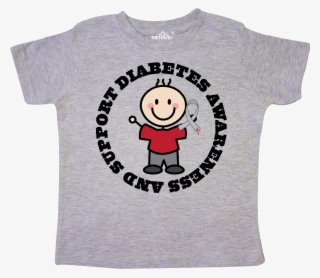 Type 1 Diabetes Awareness Clothing Toddler T-shirt - Nea Onnim No Sua A Ohu