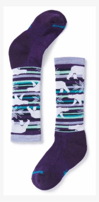 Smartwool Kid's Winter Sports Polar Bear Socks - Smartwool Kids Wintersport Polar Bear Socks