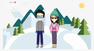 Ski Goggles - Illustration