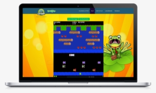 Customized Frogger Game Page Utilizing The Program