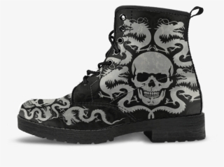 Skull Obsession Dragon Skull Boots Ii - Teach Peace World Boots - Men & Women