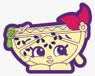 Shopkins Season 9 Glazed Fruit Tribe Team Zippy Lime - Shopkins Zippy Lime Bag