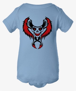 Tribal Dragon Skull Head Baby Body Suit - 100 Dollar Bill - - Benjamin Franklin Money Baby Bodysuit