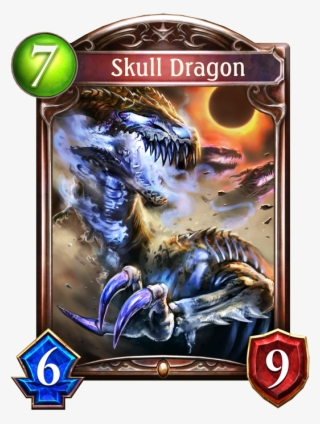 Unevolved Skull Dragon Evolved Skull Dragon - Shadowverse Whirlwind Mage