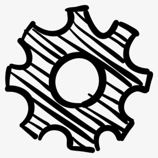 Png File Svg - Gear Sketch Png