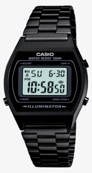 B640wb-1aef - Casio Black Illuminator Watch