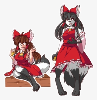 Reimu's Transformative Treat - Cartoon