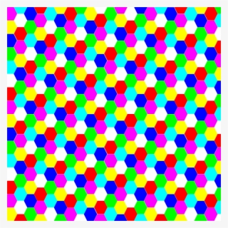 Free Hexagon Colorful - Three Way Chess