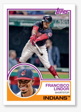 2018 Topps Series 1 Baseball Francisco Lindor 1983