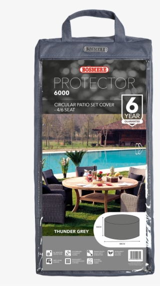 Bosmere Protector 6000 Circular Patio Set Cover - Bosmere