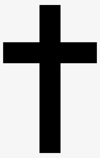 Christian Symbols - Black Cross Png