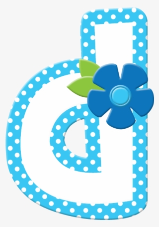 De Lunares Y Flores Azules